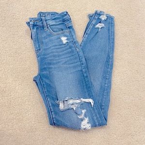 skinny American eagle jeans